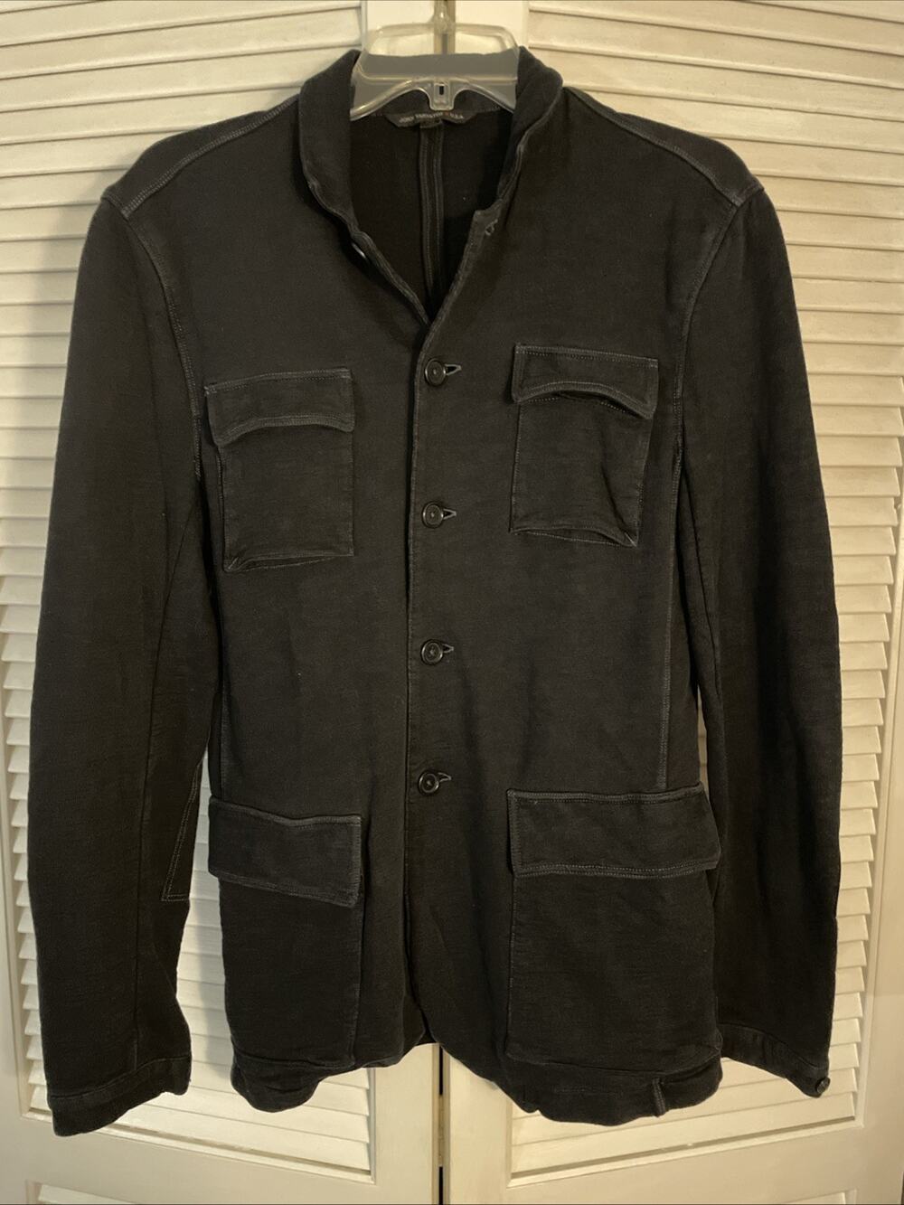 John Varvatos Men’s Blazer Jacket Coat Black XL